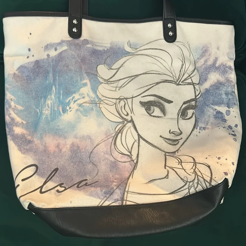 Loungefly Disney Frozen Elsa Tote - Picture 3 of 12